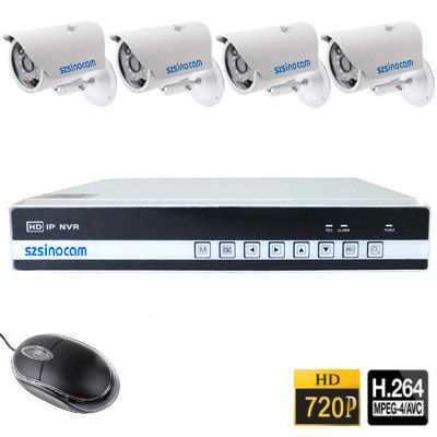 経済的な NVR のキット 720P は ICR の無線セキュリティ システムを防水します