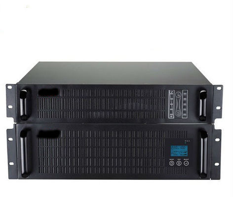 高周波 3KVA ラック マウントのオンライン正弦波は器械使用のための CPU 制御を持ち上げます
