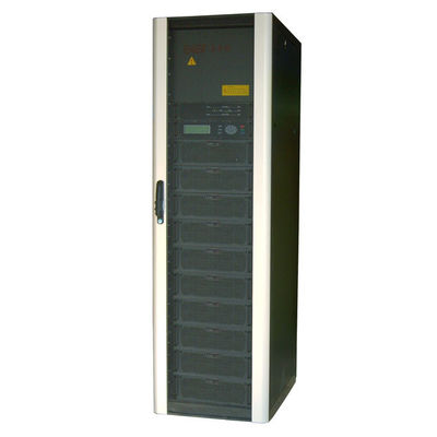 50HZ 5KVA-210KVA 415V استاتیک سوئیچ 3 سیستم یو پی اس فاز با زنگ هشدار برای سیستم های ترافیک