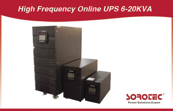 estado de 10KVA/8000W 110V UPS com valor atual de carregamento ao computador