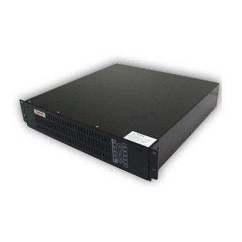 2000VA / 1400W, 6KVA / 4200W ชั้นความถี่สูงติดออนไลน์ UPS ขนาด 19 นิ้วสำหรับการป้องกันไฟกระชากโมเด็ม