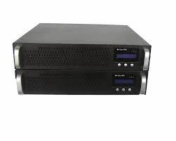 رک تک فاز 3000VA mountable و اینترنتی یو پی اس دو تبدیل، 110 / 220V AC برای کامپیوتر