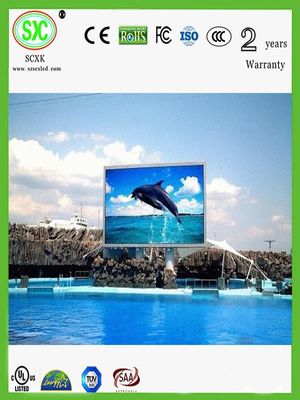 Màn hình led thương mại P8 ngoài trời Cho thuê đèn LED Hiển thị Video Đăng nhập Biệt thự / Sân bay / Ngân hàng / Mua sắm