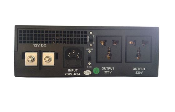 模倣された正弦波 50Hz 24VDC DC AC 家力インバーター 260*264*80mm