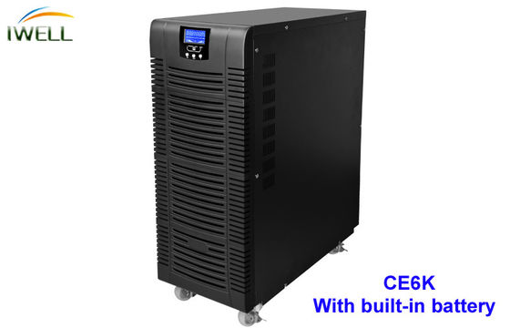 تک فاز 6Kva فرکانس بالا آنلاین UPS 220VAC / 120VAC / 110VAC