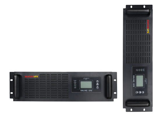 二重転換のラック マウント オンライン UPS 1KVA の 19 インチのラック マウント