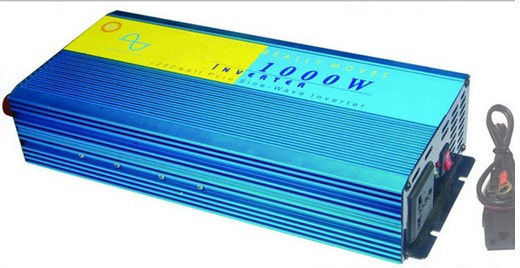 راندمان بالا 12V DC به 220V AC یو پی اس 1000W خالص اینورتر قدرت موج سینوسی با شارژر