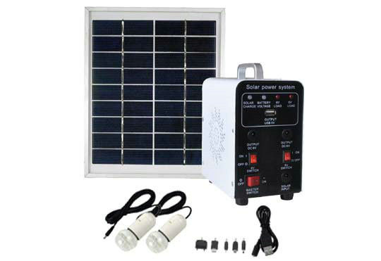4 W DC weg von den Gitter-Solarenergie-Systemen mit Sonnenkollektor 9V/4W
