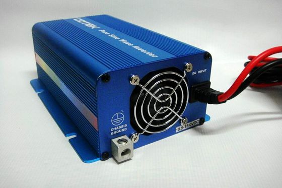 1000W 12V met van de de sinusgolf van de batterijmeter de zuivere omschakelaar van de de omschakelaarsmacht