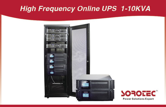 ラック マウント電圧調節 220 を用いる 1 - 10 KVA 純粋な高周波オンライン UPS 230 の 240 ボルト