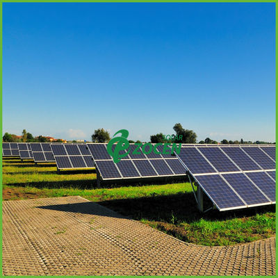 50MW em centrais eléctricas fotovoltaicos da grande escala da grade com suporte de alumínio