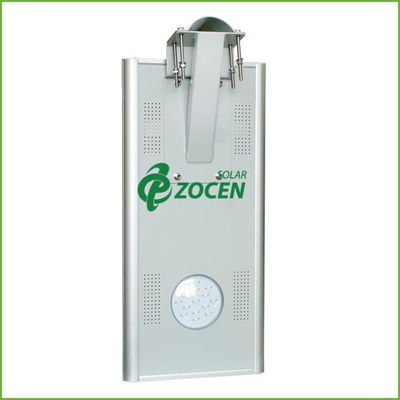 6500K 15W নেতৃত্বাধীন 4-5M ইন্টিগ্রেটেড সৌর প্যানেল রাস্তার প্রভা প্রধান / বেসরকারী রোড জন্য