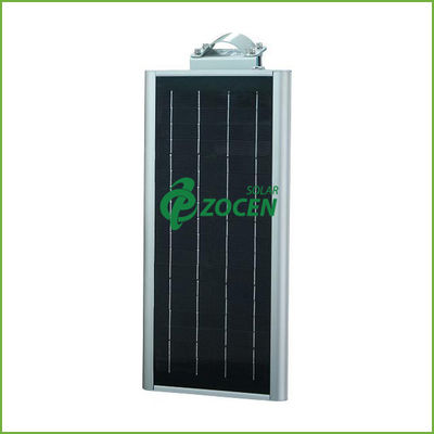 6500K 15W নেতৃত্বাধীন 4-5M ইন্টিগ্রেটেড সৌর প্যানেল রাস্তার প্রভা প্রধান / বেসরকারী রোড জন্য