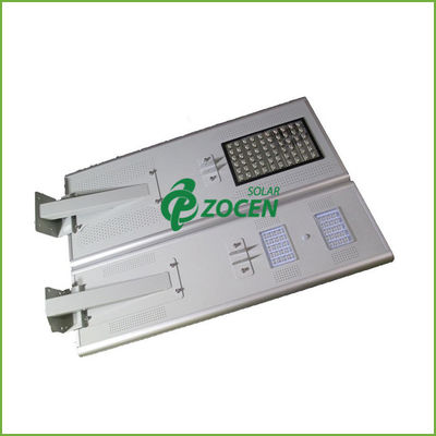 IP65 ajustável 60W integrou luzes de rua do painel solar com o sensor do corpo humano