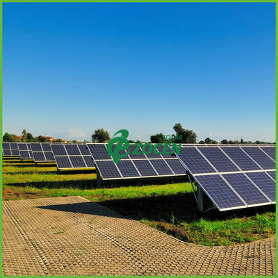 Em centrais eléctricas fotovoltaicos da grande escala da grade