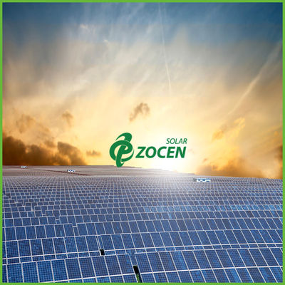 多結晶性大規模の光起電発電所