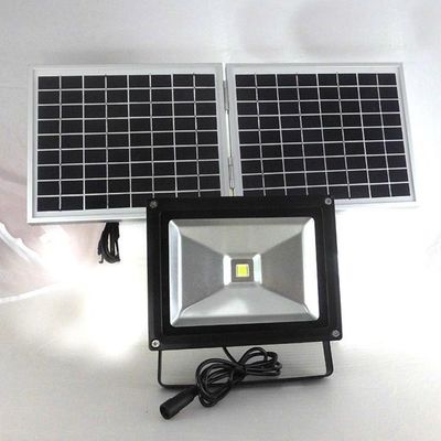 Năng lượng hiệu quả năng lượng mặt trời LED lũ Đèn ngoài trời CE RoHS Đối chiếu sáng cảnh quan