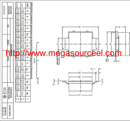 microplaqueta de alta freqüência do circuito integrado de ATI da MICROPLAQUETA do computador GPU do transistor 215-0670008 do poder LDMOS do tubo BLF6G38-10 WiMax