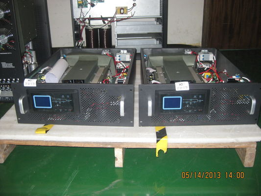 El de alta frecuencia que el estante de 220 VAC monta sube 8kva con DSP y el EPO
