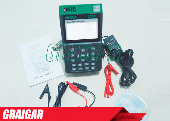 100% 真新しい PROVA 200A 太陽モジュールの検光子の太陽電池パネルの検光子のメートルのテスター