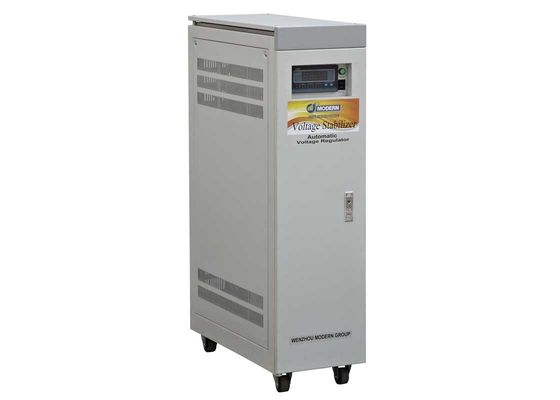 كامل منزل 50 kva DBW IP20 آليّ جهد فلطيّ منظم 220V ac قوة stabiliser
