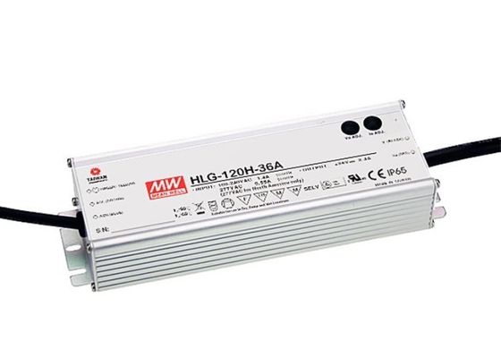 IP67 高い発電 LED の照明運転者 LED の電源 HLG-120H-36A