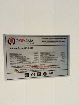Domy Solar Energy Systems Tani Panel słoneczny polikrystaliczny krzem