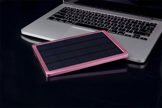 Portable Power Solar Panel Bank 5000mAh Cepat Pengisian untuk iPhone, iPad mini