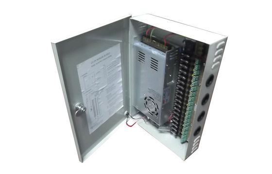 12VDC 300W دوربین مدار بسته لوازم برق 50HZ / 60Hz قدرت برای دوربین های IP، EN55011 کلاس B