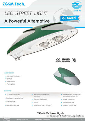 駐車場の暖かく白い高い発電 LED の街灯の RA 75、240v 200v 110v