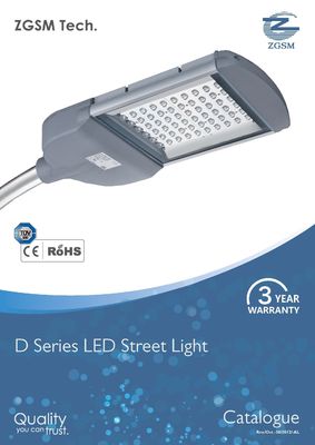 長命 50000hrs の有効な 35W 高い発電 LED の街灯 RoHS