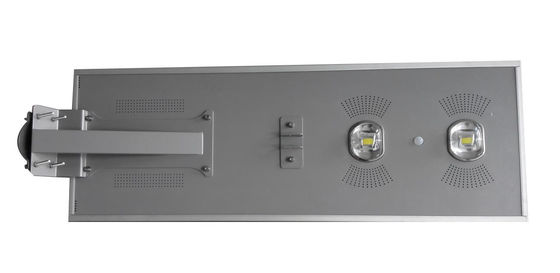 100Wパネルおよび24V 50AHのリチウム電池が付いているオールインワン70W太陽街灯のキット